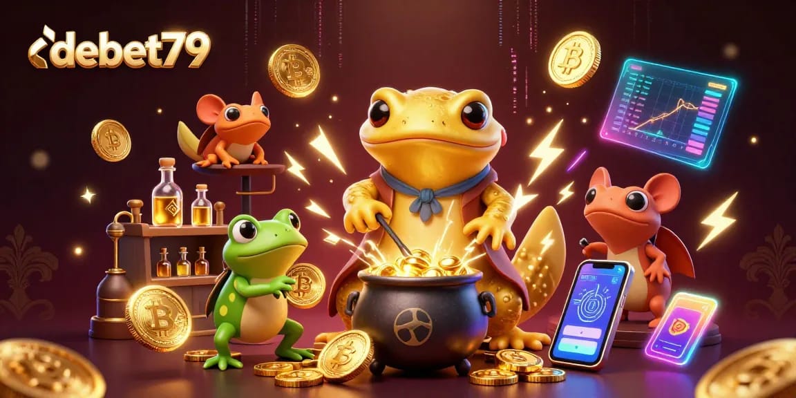 Engage with debet79 in an enchanting world where alchemy meets online gambling, showcasing thrilling gold coin transmutations.