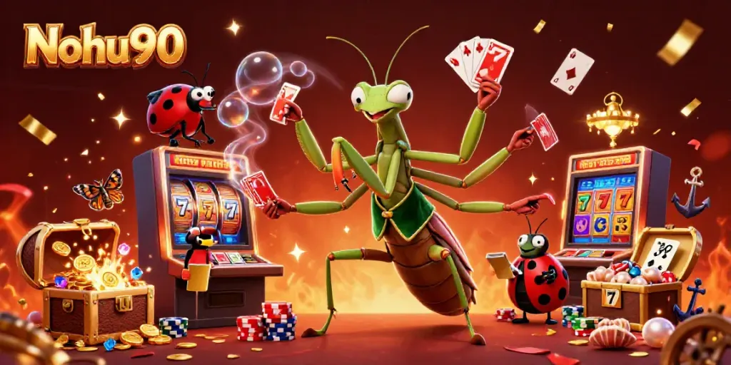 Engage with Nohu90's dynamic casino experience featuring exciting slots and colorful animations.