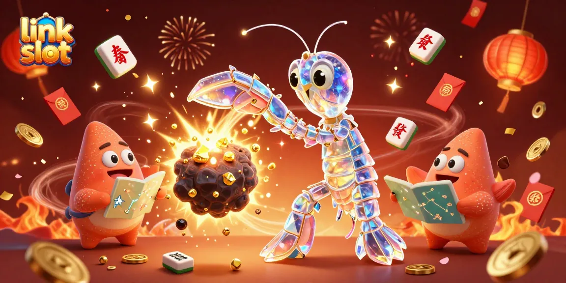 Menghentikan peluang dengan link slot yang menggugah semangat di latar belakang berwarna cerah.