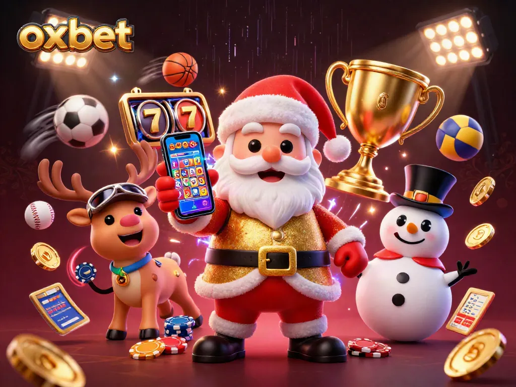 Experience the excitement of oxbet with vibrant 3D characters celebrating big wins in the casino!