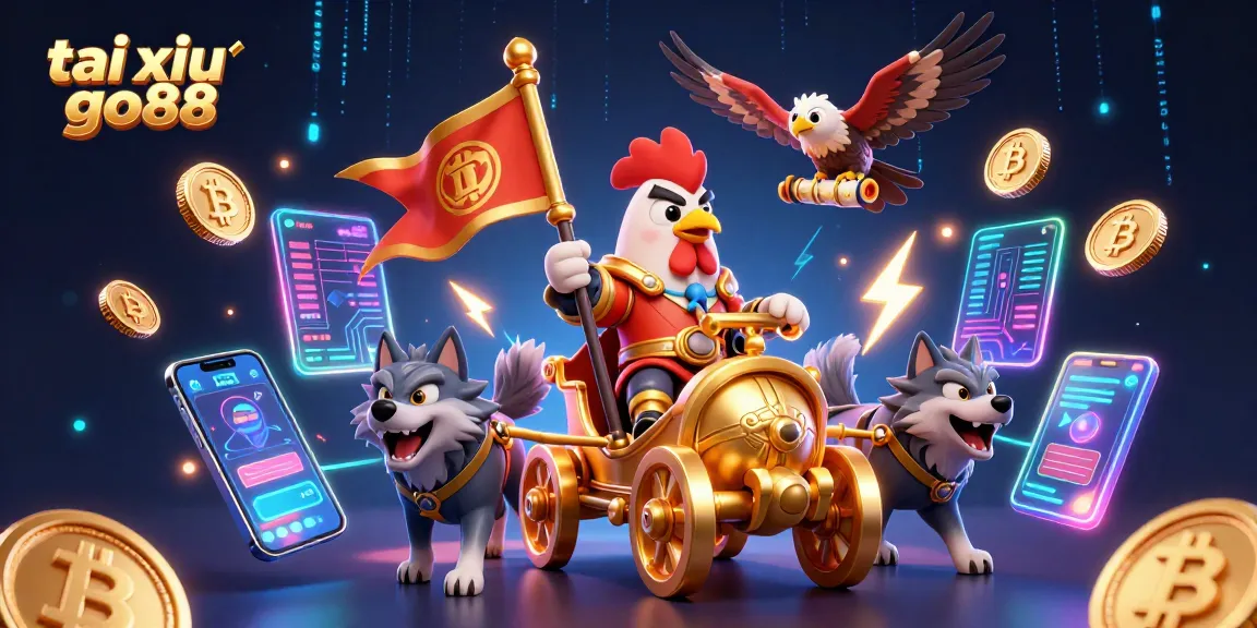 Join the action with tai xiu go88 in a 3D casino adventure featuring epic characters and vibrant game elements.